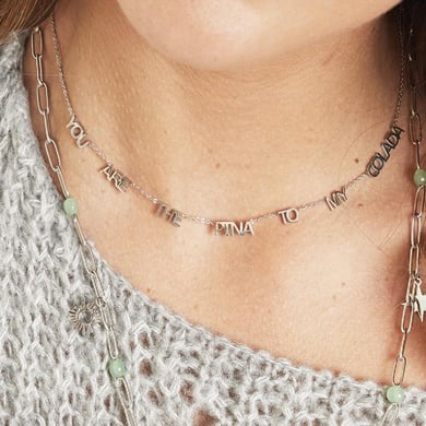 Necklace You are The Pina To My Colada h5 Picture3